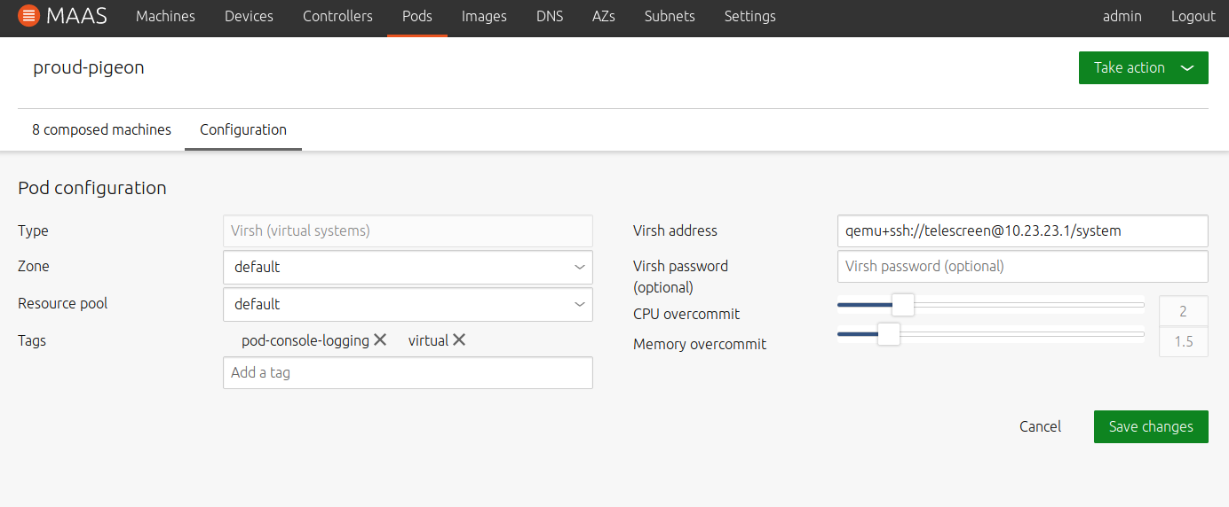 Add Virtual Machine as KVM Pods